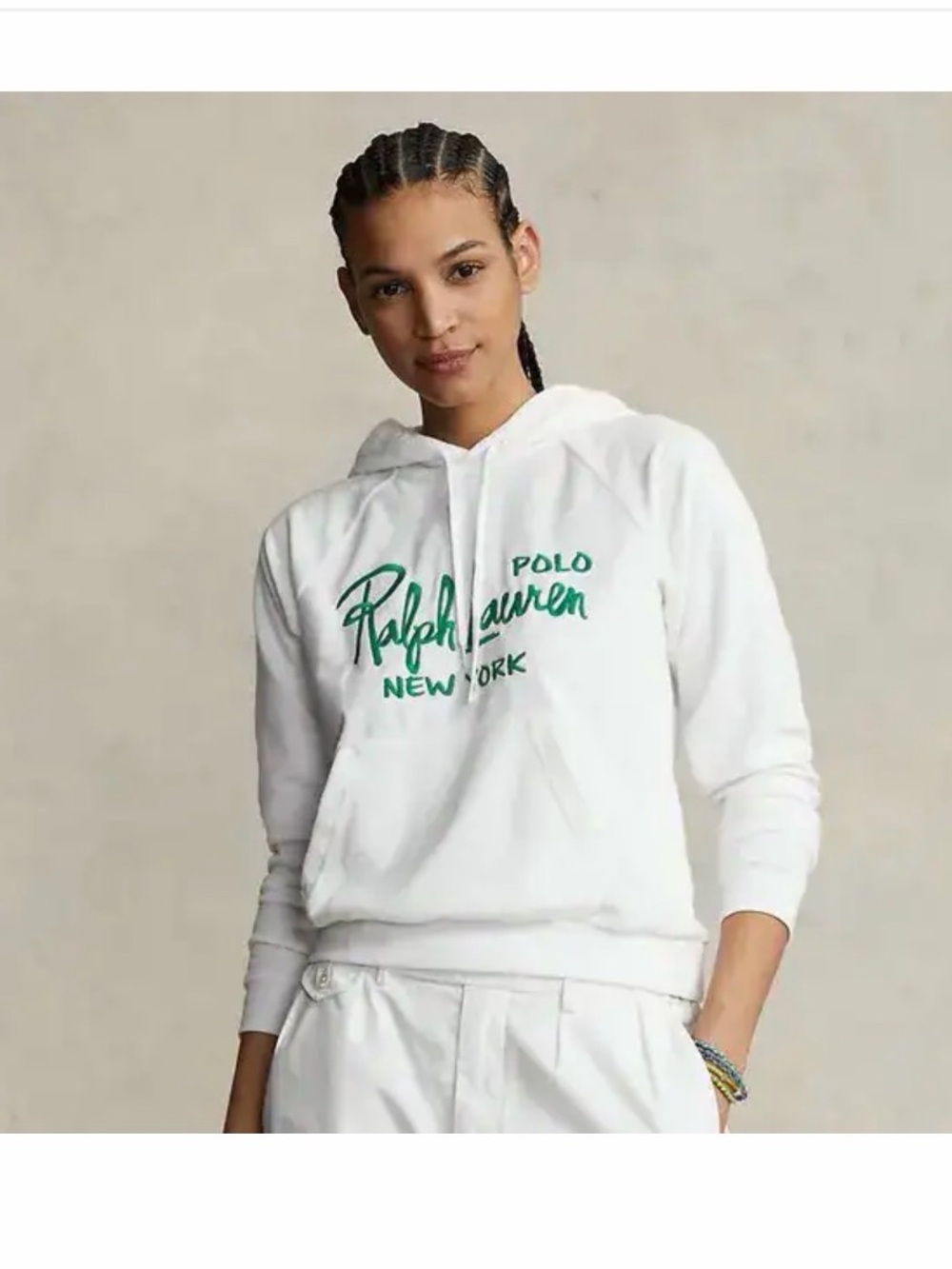 Ralph Lauren Embroidered Logo Hoodie